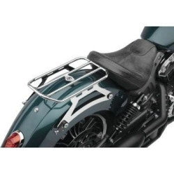 PartzBiz HD CBU502-2510 - Cobra 502-2510 Detachable Solo Luggage Rack Chrome Indian Scout Sixty 15-20 electra road street glide king cruiser touring luggage best for buy chief chieftain