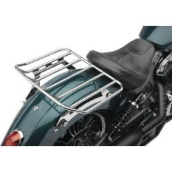 PartzBiz HD CBU502-2610 - Cobra 502-2510 Detachable Solo Luggage Rack Chrome Indian Scout Sixty 15-20 electra road street glide king cruiser touring luggage best for buy chief chieftain