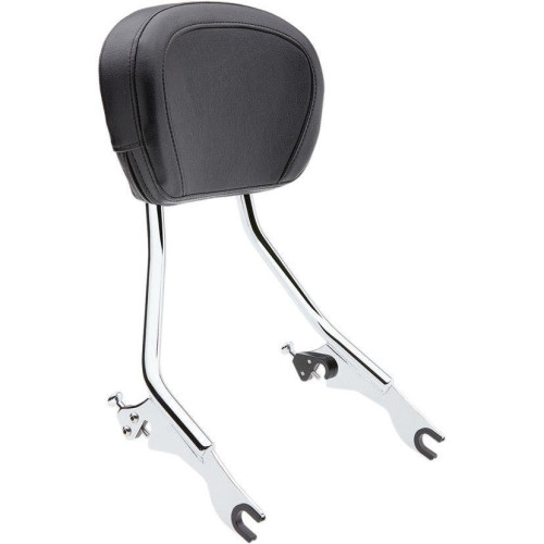 PartzBiz HD: 4420790-Cobra 602-2000 Chrome Detachable Backrest For 4 Point Docking Harley 09-18 FLH | 602-2000 PartzBiz HD: 4420790-Cobra 602-2000 Chrome Detachable Backrest For 4 Point Docking Harley 09-18 FLH | 602-2000