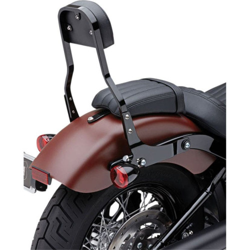 PartzBiz HD: 4420765-Cobra 602-2042B Black Short 14" Square Detachable Backrest Kit Harley 07-17 FL/FX | 602-2042B PartzBiz HD: 4420765-Cobra 602-2042B Black Short 14" Square Detachable Backrest Kit Harley 07-17 FL/FX | 602-2042B