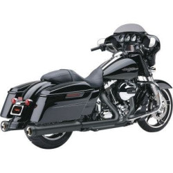 PartzBiz HD CBU-6109RB - Cobra 6109RB Black Neighbor Hater 4" Slip On Mufflers Harley Touring 17-Up M8 1801-1050 632337 PartzBiz HD CBU-6109RB - Cobra 6109RB Black Neighbor Hater 4" Slip On Mufflers Harley Touring 17-Up M8 1801-1050 632337