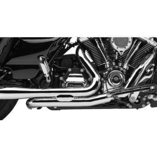 PartzBiz HD: 4420722-Cobra 6255 Powersport Dual Head Pipes Chrome Harley M8 FLH/T 17-20 PartzBiz HD: 4420722-Cobra 6255 Powersport Dual Head Pipes Chrome Harley M8 FLH/T 17-20