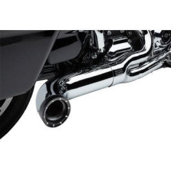 PartzBiz HD CBU-6271-1 - Cobra 6271 Chrome 2-Into-1 4" Turnout Exhaust System 17-Up Harley Touring M8 electra glide road glide road king mufflers pipes headers Performance big twin cam Upgrades Milwaukee Eight PartzBiz HD CBU-6271-1 - Cobra 6271 Chrome 2-Into-1 4" Turnout Exhaust System 17-Up Harley Touring M8 electra glide road glide road king mufflers pipes headers Performance big twin cam Upgrades Milwaukee Eight