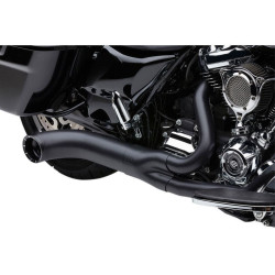 PartzBiz HD CBU-6271B-1 - Cobra 6271B Black 2-Into-1 4" Turnout Exhaust System 2017 2019 milwaukee eight Harley Touring electra glide road glide road king mufflers pipes headers Performance big twin cam Upgrades PartzBiz HD CBU-6271B-1 - Cobra 6271B Black 2-Into-1 4" Turnout Exhaust System 2017 2019 milwaukee eight Harley Touring electra glide road glide road king mufflers pipes headers Performance big twin cam Upgrades