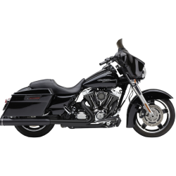 PartzBiz HD CBU-6276RB - Cobra 6276RB Black Gen2 Neighbor Haters 4" Round Slip On Mufflers Harley 95-16 | 6276RB PartzBiz HD CBU-6276RB - Cobra 6276RB Black Gen2 Neighbor Haters 4" Round Slip On Mufflers Harley 95-16 | 6276RB