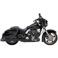 PartzBiz HD CBU-6290RB - Cobra 6290RB Black Gen2 Neighbor Haters 4.5" Round Slip On Mufflers Harley 95-16 | 6290RB PartzBiz HD CBU-6290RB - Cobra 6290RB Black Gen2 Neighbor Haters 4.5" Round Slip On Mufflers Harley 95-16 | 6290RB