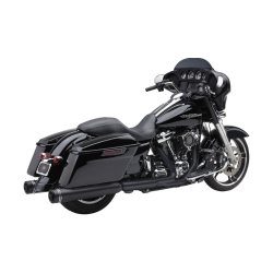 PartzBiz HD CBU-6291RB - Cobra 6291RB Black Gen2 Neighbor Haters 4.5" Round Slip On Mufflers Harley 17-22 | 6291RB PartzBiz HD CBU-6291RB - Cobra 6291RB Black Gen2 Neighbor Haters 4.5" Round Slip On Mufflers Harley 17-22 | 6291RB