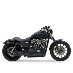 PartzBiz HD CBU-6492B - Cobra 6492B Black 3.5" El Diablo 2-Into-1 Exhaust System 07-13 Harley Sportster XL 1800-2218 18002218 631300 PartzBiz HD CBU-6492B - Cobra 6492B Black 3.5" El Diablo 2-Into-1 Exhaust System 07-13 Harley Sportster XL 1800-2218 18002218 631300