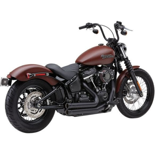 PartzBiz HD: 4420703-Cobra 6713B Black 909 2-Into-1 Full Exhaust System 18-19 Harley Softail FL 1800-2297 18002297 PartzBiz HD: 4420703-Cobra 6713B Black 909 2-Into-1 Full Exhaust System 18-19 Harley Softail FL 1800-2297 18002297