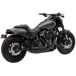 PartzBiz HD CBU-6714B - Cobra 6714B Black 909 2-Into-2 Full Exhaust System 18-19 Harley Softail FX 1800-2299 18002299 PartzBiz HD CBU-6714B - Cobra 6714B Black 909 2-Into-2 Full Exhaust System 18-19 Harley Softail FX 1800-2299 18002299
