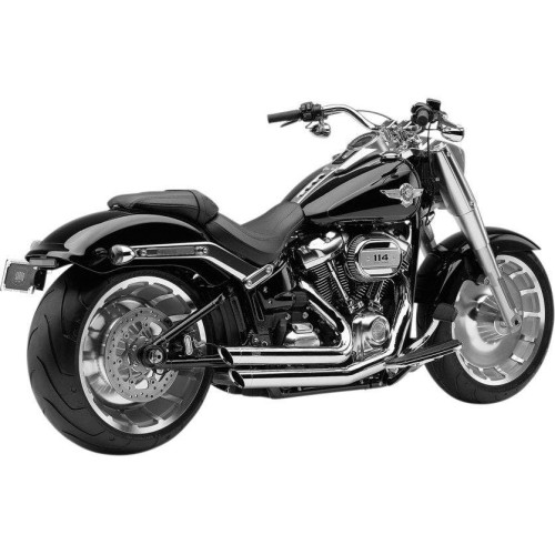 PartzBiz HD: 4420705-Cobra USA 6863 Chrome Speedster Slashdown Slash Down Full Exhaust System Headers Mufflers 18-19 Harley Softail FLFB FLFBS FXBRS 1800-2323 18002323 631397 PartzBiz HD: 4420705-Cobra USA 6863 Chrome Speedster Slashdown Slash Down Full Exhaust System Headers Mufflers 18-19 Harley Softail FLFB FLFBS FXBRS 1800-2323 18002323 631397