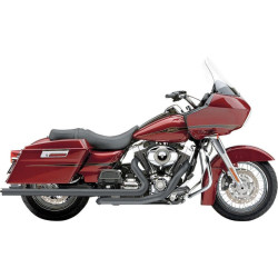 PartzBiz HD CBU-6253DBRB1 - Cobra Black PowerPort Power Boost Crossover Head Pipes Headers Harley 10-16 FLH | 6253DBB/1 PartzBiz HD CBU-6253DBRB1 - Cobra Black PowerPort Power Boost Crossover Head Pipes Headers Harley 10-16 FLH | 6253DBB/1
