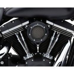 PartzBiz HD CBU-606-0102-05B - Cobra Black RPT Stage 1 Air Intake Cleaner for Harley Cable Throttle 99-16 BT | 606-0102-05B PartzBiz HD CBU-606-0102-05B - Cobra Black RPT Stage 1 Air Intake Cleaner for Harley Cable Throttle 99-16 BT | 606-0102-05B