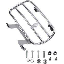 PartzBiz HD CBU-602-2511 - Cobra Chrome ชั้นวางสัมภาระเดี่ยวแบบถอดออกได้ Harley Softail M8 Deluxe 18-Up PartzBiz HD CBU-602-2511 - Cobra Chrome ชั้นวางสัมภาระเดี่ยวแบบถอดออกได้ Harley Softail M8 Deluxe 18-Up