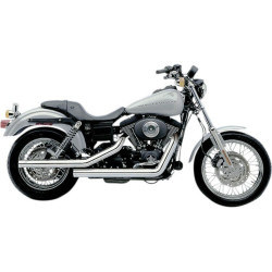 PartzBiz HD CBU-6815T - Cobra Chrome Dragsters 2:2 Drag Pipe Full Exhaust for Harley Dyna FXD 91-05 | 6815T PartzBiz HD CBU-6815T - Cobra Chrome Dragsters 2:2 Drag Pipe Full Exhaust for Harley Dyna FXD 91-05 | 6815T