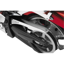 PartzBiz HD CBU-06-0765 - Cobra 06-0765 Chrome Drive Belt Guard 08-14 Yamaha XV1900 Raider