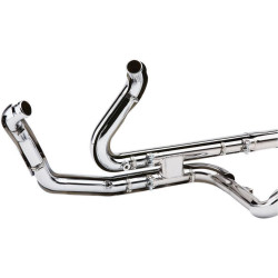 PartzBiz HD CBU-6253 - Cobra Chrome PowerPort Power Boost Headpipes Headers Harley Touring 10-16 FLH/T | 6253 PartzBiz HD CBU-6253 - Cobra Chrome PowerPort Power Boost Headpipes Headers Harley Touring 10-16 FLH/T | 6253
