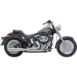 PartzBiz HD CBU-6422 - Cobra Chrome PowerPro HP 2-into-1 Exhaust for Harley Softail 12-16 FLST FXST | 6422 PartzBiz HD CBU-6422 - Cobra Chrome PowerPro HP 2-into-1 Exhaust for Harley Softail 12-16 FLST FXST | 6422