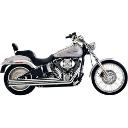 PartzBiz HD CBU-6951T - Cobra Chrome Speedster Long 2 into 2 Full Exhaust Harley Softail FXST FLST 07-11 | 6951T PartzBiz HD CBU-6951T - Cobra Chrome Speedster Long 2 into 2 Full Exhaust Harley Softail FXST FLST 07-11 | 6951T