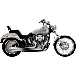 PartzBiz HD CBU-6851 - Cobra Chrome Speedster Slashdown Exhaust for Harley Softail 07-11 FXST/FLST | 6851 PartzBiz HD CBU-6851 - Cobra Chrome Speedster Slashdown Exhaust for Harley Softail 07-11 FXST/FLST | 6851