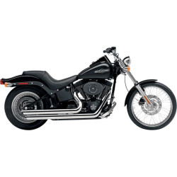 PartzBiz HD CBU-6850 - Cobra Chrome Speedster Slashdown Exhaust for Harley Softail 86-06 FXST/FLST | 6850 PartzBiz HD CBU-6850 - Cobra Chrome Speedster Slashdown Exhaust for Harley Softail 86-06 FXST/FLST | 6850