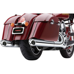 PartzBiz HD CBU-5204 - Cobra Exhaust 4" Scallop Tip Slip-On Mufflers Indian Chief Chieftain Roadmaster | 5204 PartzBiz HD CBU-5204 - Cobra Exhaust 4" Scallop Tip Slip-On Mufflers Indian Chief Chieftain Roadmaster | 5204