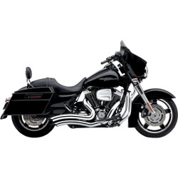 PartzBiz HD CBU-6230 - Cobra Speedster Short Swept Chrome PowerPort 2:2 Exhaust Harley FLH/T 10-16 | 6230 PartzBiz HD CBU-6230 - Cobra Speedster Short Swept Chrome PowerPort 2:2 Exhaust Harley FLH/T 10-16 | 6230