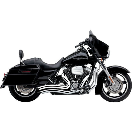 PartzBiz HD: 4420601-Cobra Speedster Short Swept Chrome PowerPort 2:2 Exhaust Harley FLH/T 10-16 | 6230 PartzBiz HD: 4420601-Cobra Speedster Short Swept Chrome PowerPort 2:2 Exhaust Harley FLH/T 10-16 | 6230