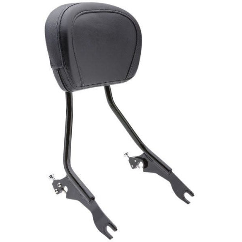 PartzBiz HD: 4420570-Cobra USA 602-2012B พนักพิงผู้โดยสารแบบถอดออกได้สีดำ Harley Touring 97-08
