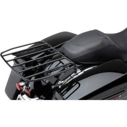 PartzBiz HD CBU602-2801B - Cobra USA 602-2801B Big Ass ชั้นวางกระเป๋าแบบแบนที่ถอดออกได้สีดำ Harley FLH 97-06 PartzBiz HD CBU602-2801B - Cobra USA 602-2801B Big Ass ชั้นวางกระเป๋าแบบแบนที่ถอดออกได้สีดำ Harley FLH 97-06