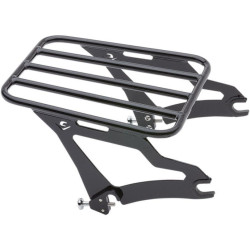 PartzBiz HD CBU-602-2500B - Cobra USA Black Quick Detachable ชั้นวางสัมภาระ Harley Touring FLH/T 09-18 | 602-2500B PartzBiz HD CBU-602-2500B - Cobra USA Black Quick Detachable ชั้นวางสัมภาระ Harley Touring FLH/T 09-18 | 602-2500B