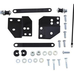 PartzBiz HD CBU602-2102 - EPC Great Price. Free Shipping. Cobra USA Detachable Tour Pack Rack Mounting Kit Two-Up Harley FLH/T 97-08