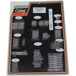 PartzBiz HD DS24011117 - Colony 1026-P Chrome SAE ฮาร์ดแวร์เครื่องยนต์ Bolt Kit Harley Touring Twin Cam 09-16 ระบบขับเคลื่อนกล่องโยก ฝาครอบหลัก ฐานยก ฝาปิดเกียร์ ปั๊มน้ำมัน ฝาครอบลูกเบี้ยว ฝาปิดลูกเบี้ยว ฝาครอบจุด ปลั๊กไทม์มิ่ง แท่นยึดมอเตอร์ อัพเกรดใหม่ที่ดีที่สุด PartzBiz HD DS24011117 - Colony 1026-P Chrome SAE ฮาร์ดแวร์เครื่องยนต์ Bolt Kit Harley Touring Twin Cam 09-16 ระบบขับเคลื่อนกล่องโยก ฝาครอบหลัก ฐานยก ฝาปิดเกียร์ ปั๊มน้ำมัน ฝาครอบลูกเบี้ยว ฝาปิดลูกเบี้ยว ฝาครอบจุด ปลั๊กไทม์มิ่ง แท่นยึดมอเตอร์ อัพเกรดใหม่ที่ดีที่สุด