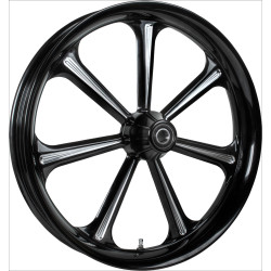 PartzBiz HD COL-HOU-BW - แพ็คเกจล้อและยาง Colorado Customs Black Cut BW Houston สำหรับรุ่น Harley PartzBiz HD COL-HOU-BW - แพ็คเกจล้อและยาง Colorado Customs Black Cut BW Houston สำหรับรุ่น Harley