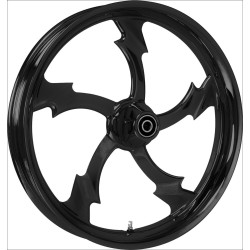 PartzBiz HD COL-SKID-B - แพ็คเกจล้อและยางรถ Colorado Customs Black Skid Row สำหรับรุ่น Harley