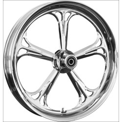 PartzBiz HD COL-FLOR-CH - Colorado Customs Chrome Florence Wheel & Tire Package for Harley Models