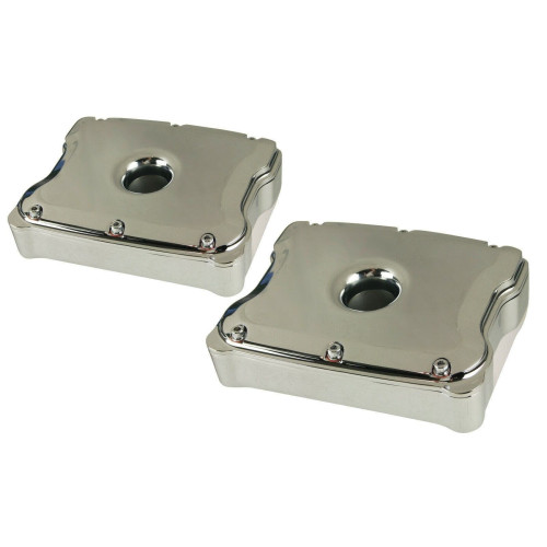 PartzBiz HD: 4420426-Complete Chrome Die-Cast Two Piece Rocker Box Kit Harley Twin Cam 99-Later PartzBiz HD: 4420426-Complete Chrome Die-Cast Two Piece Rocker Box Kit Harley Twin Cam 99-Later