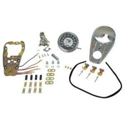 PartzBiz HD MU48403 - Complete Chrome Late Dash Kit Parts 2:1 For Harley Fat Bob Style Tanks 47-90 PartzBiz HD MU48403 - Complete Chrome Late Dash Kit Parts 2:1 For Harley Fat Bob Style Tanks 47-90