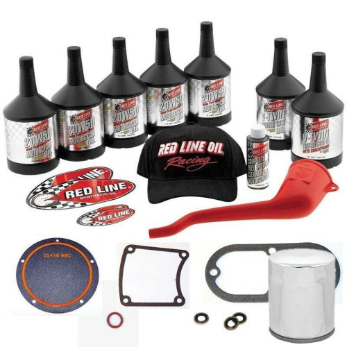 PartzBiz HD: 4420436-Complete Red Line Primary Oil Power Pack Kit w/ Gaskets Harley Twin Cam 99-06 PartzBiz HD: 4420436-Complete Red Line Primary Oil Power Pack Kit w/ Gaskets Harley Twin Cam 99-06