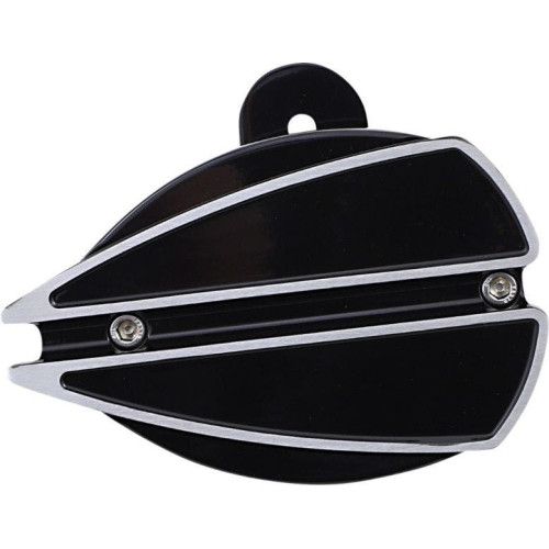 PartzBiz HD: 4420366-Covington Customs Black Ripper Horn Assembly Billet Aluminium Harley Cowbell PartzBiz HD: 4420366-Covington Customs Black Ripper Horn Assembly Billet Aluminium Harley Cowbell
