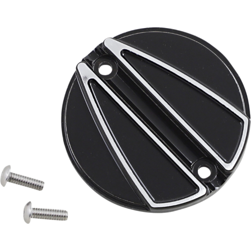 PartzBiz HD: 4420372-Covington Customs C1896-B ฝาครอบ Black Contrast Points สำหรับ Harley Touring 17-Up