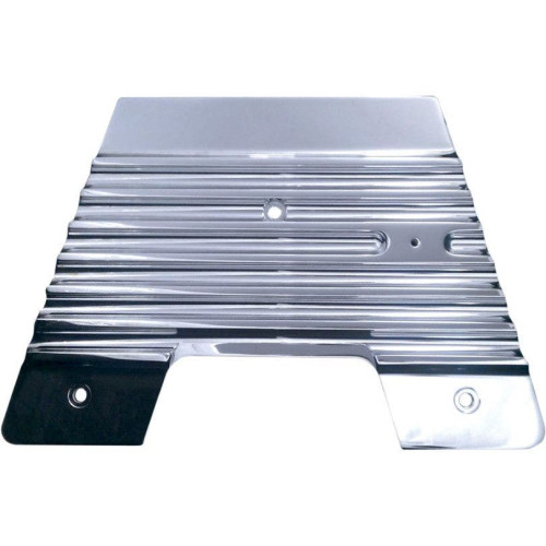 PartzBiz HD: 4420373-Covingtons Customs Chrome Finned Firewall Frame Accent Filler Panel Harley 09-16 | C1340-ซี PartzBiz HD: 4420373-Covingtons Customs Chrome Finned Firewall Frame Accent Filler Panel Harley 09-16 | C1340-ซี