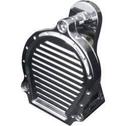 PartzBiz HD DS21070140 - Covingtons Customs Chrome Billet Dippled Electric Horn Assembly สำหรับ Harley 90-17 | C1141-ซี PartzBiz HD DS21070140 - Covingtons Customs Chrome Billet Dippled Electric Horn Assembly สำหรับ Harley 90-17 | C1141-ซี