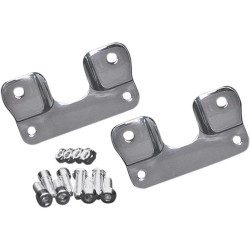PartzBiz HD DS14100113 - Covingtons Chrome Front Fender Brackets Adapters for 21" Wheel 14-17 Harley FLH | C1311-C PartzBiz HD DS14100113 - Covingtons Chrome Front Fender Brackets Adapters for 21" Wheel 14-17 Harley FLH | C1311-C