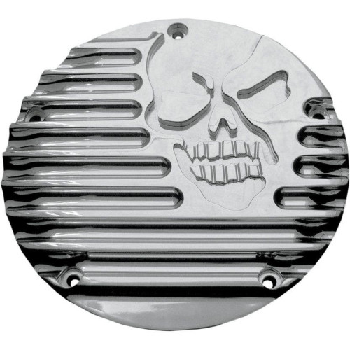PartzBiz HD: 4420312-Covingtons Chrome Machine Head CNC Machined Derby Cover Harley Twin Cam 99-17 | C1074-C PartzBiz HD: 4420312-Covingtons Chrome Machine Head CNC Machined Derby Cover Harley Twin Cam 99-17 | C1074-C