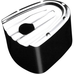 PartzBiz HD DS21060285 - ฝาครอบลูกบิดสวิตช์จุดระเบิด Chrome Dimpled Customs ของ Covingtons สำหรับ Harley 14-17 | C1250-ซี PartzBiz HD DS21060285 - ฝาครอบลูกบิดสวิตช์จุดระเบิด Chrome Dimpled Customs ของ Covingtons สำหรับ Harley 14-17 | C1250-ซี