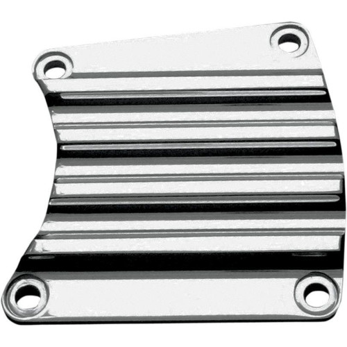 PartzBiz HD: 4420300-ฝาครอบการตรวจสอบหลักครีบ Chrome Finned ของ Covingtons Customs Harley FLH/T 85-06 | C1195-ซี PartzBiz HD: 4420300-ฝาครอบการตรวจสอบหลักครีบ Chrome Finned ของ Covingtons Customs Harley FLH/T 85-06 | C1195-ซี