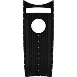 PartzBiz HD DS22020213 - Covingtons Customs Dimpled Black Dash Insert Cover Harley Road King FLHR 08-17 | C1235-บี PartzBiz HD DS22020213 - Covingtons Customs Dimpled Black Dash Insert Cover Harley Road King FLHR 08-17 | C1235-บี
