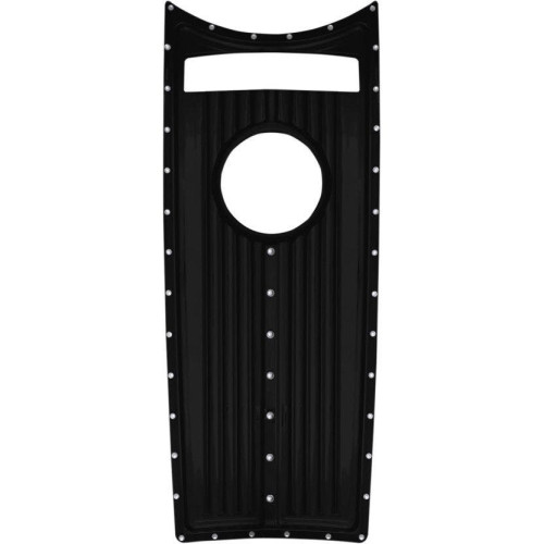 PartzBiz HD: 4420305-Covingtons Customs Dimpled Black Dash Insert Cover Harley Road King FLHR 08-17 | C1235-บี PartzBiz HD: 4420305-Covingtons Customs Dimpled Black Dash Insert Cover Harley Road King FLHR 08-17 | C1235-บี