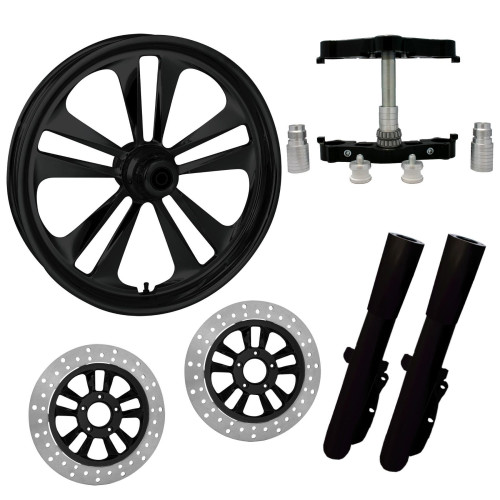 PartzBiz HD: 4420272-Crank Black 23” ยางล้อ Dual Rotors พร้อม Raked Triple Trees ส่วนล่างและตัวเลื่อน | ข้อเหวี่ยง-DUAL-BLK-KIT-PCKG PartzBiz HD: 4420272-Crank Black 23” ยางล้อ Dual Rotors พร้อม Raked Triple Trees ส่วนล่างและตัวเลื่อน | ข้อเหวี่ยง-DUAL-BLK-KIT-PCKG